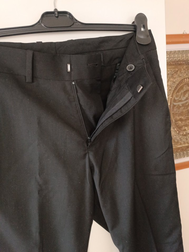 Siyah Erkek Ofis Pantolonu - Görsel 5
