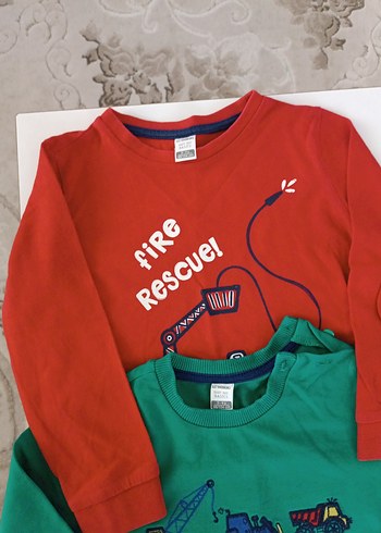 Erkek Çocuk Koyu Mavi Bol Kesim Denim Pantolon - Görsel 4