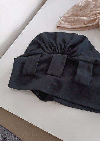 Bohem Tarzı Kadın Basic Şal Bej ve Siyah - Görsel 3