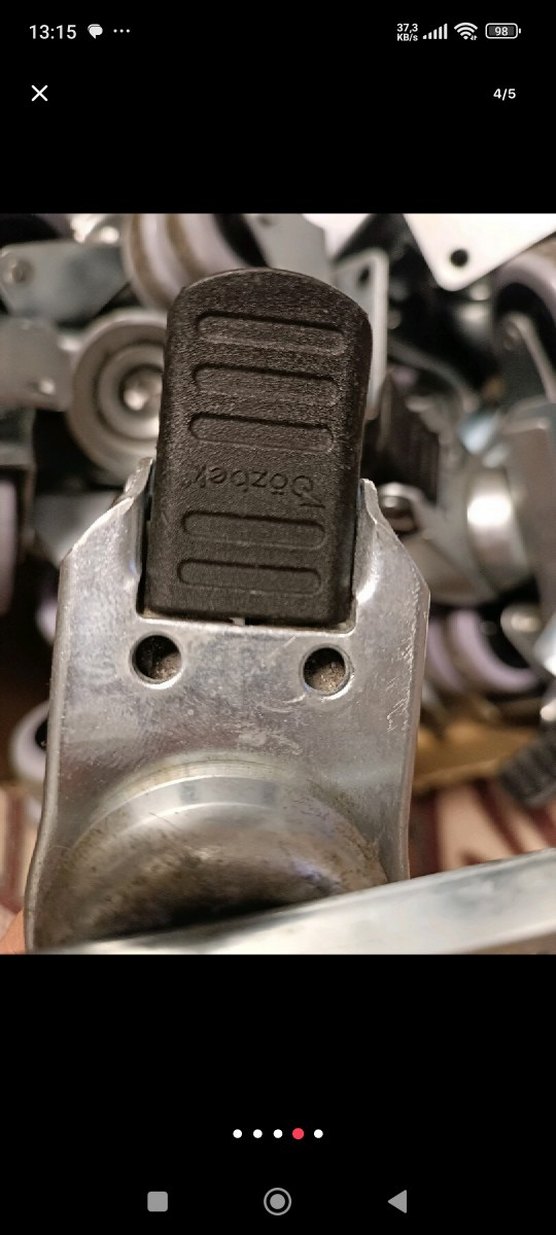 Gri Tekerlekli Mobilya Tekerlekleri - Görsel 4