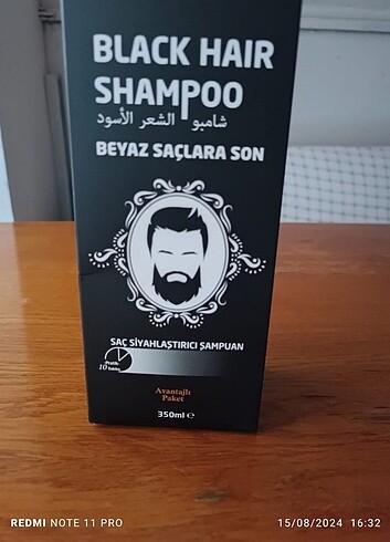 Saç boyası şampuan