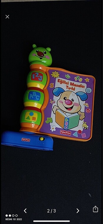 Fisher Price Eğitici masalcı tırtıl