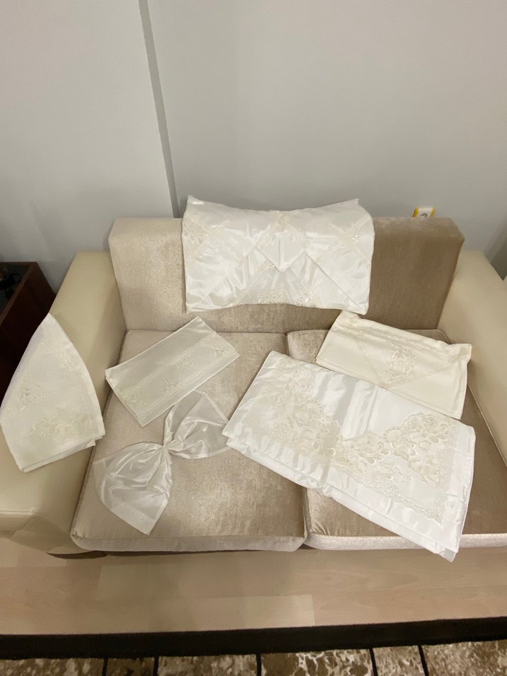 İşlemeli nişan bohçası. - Görsel 3