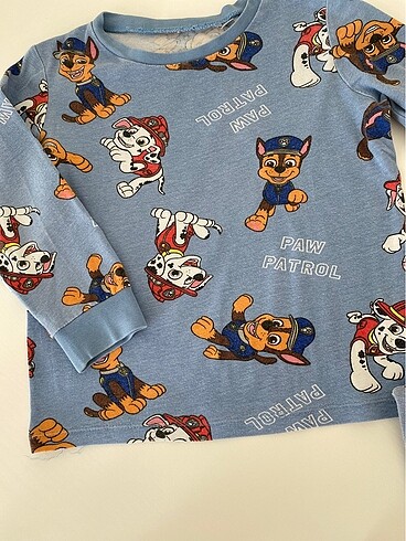 H&M Pijama-Paw petrol