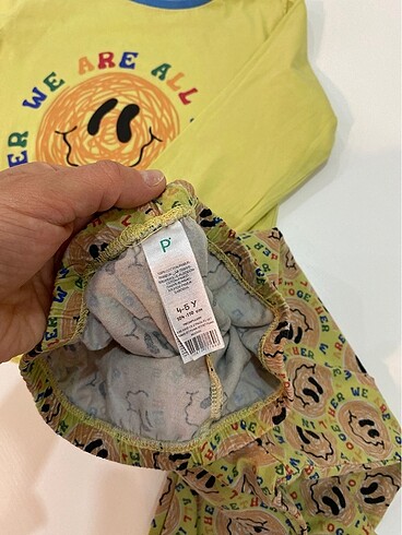 5 Yaş Beden Erkek çocuk pijama