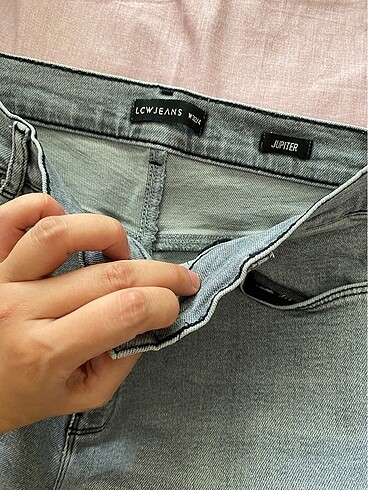 32 Beden gri Renk Lcw jean
