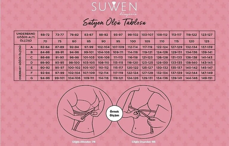 diğer Beden Suwen dantelli sütyen