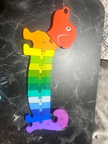 Fisher Price Lenkada ahşap puzzle