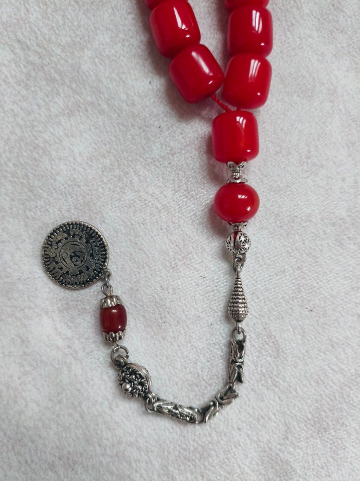 Kırmızı Erkek Tesbih - Görsel 3