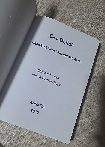 C++ Nesne Tabanlı Programlama Kitabı - Görsel 2