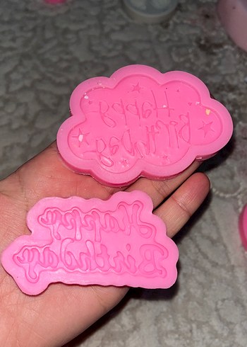 Mutlu yıllar mum kalıbı - Görsel 2