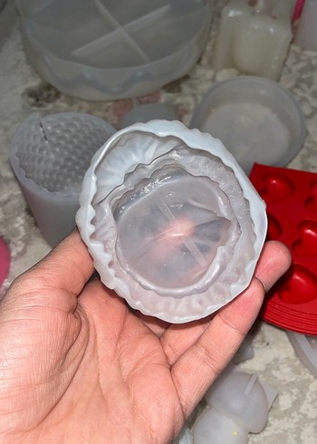 Noel baba mum kalıbı - Görsel 2