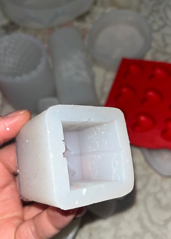 Hediye kutusu mum kalıbı - Görsel 2