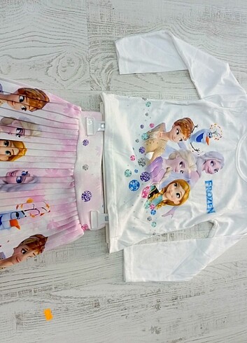 5 Yaş Beden Elsa 3lü Takım