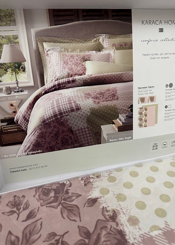 Bej Desenli Nevresim Takımı - Görsel 2