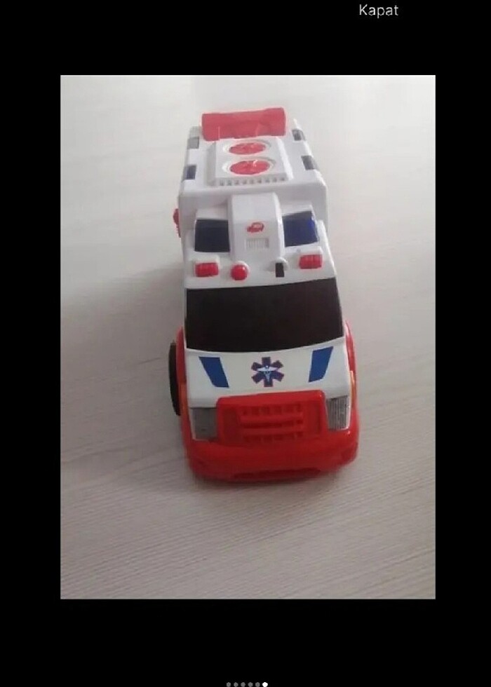 Işıklı müzikli ambulans - Görsel 2