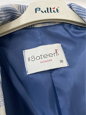 Saten Sateen bleazer ceket