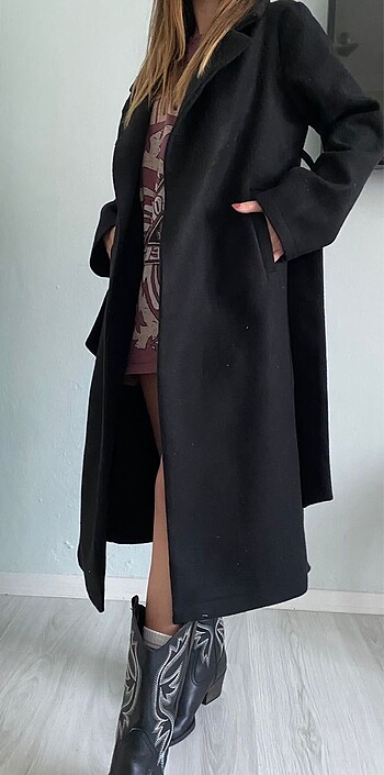 Zara KAŞE KABAN ASTARLI SIFIR ETİKETLİ