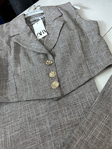 Zara KETEN TAKIM 36 38 40 42