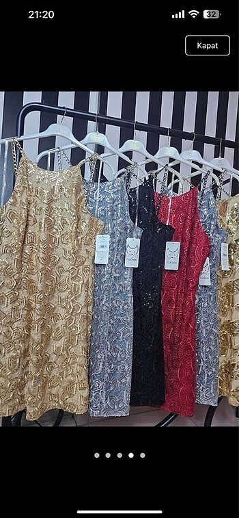 l Beden çeşitli Renk YENİ SEZON ELBİSE 36 38 40 42