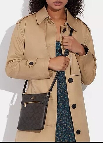 Coach Coach mini rowan file bag çanta