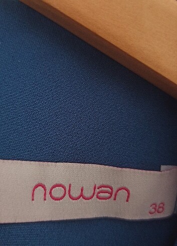 38 Beden mavi Renk #kalem #günlük #elbise@nowan