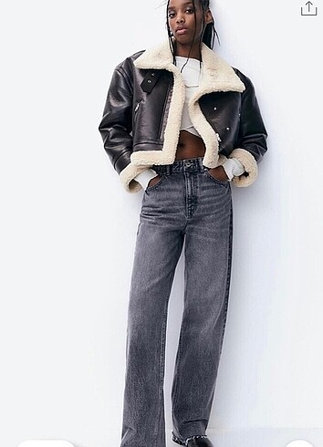 İçi kürklü mont PULL&BEAR