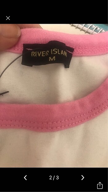 River Island Crop bluz