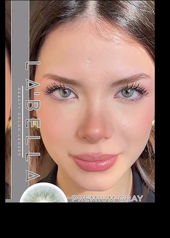 La Bella Premium Gri Renkli Lens - Görsel 2