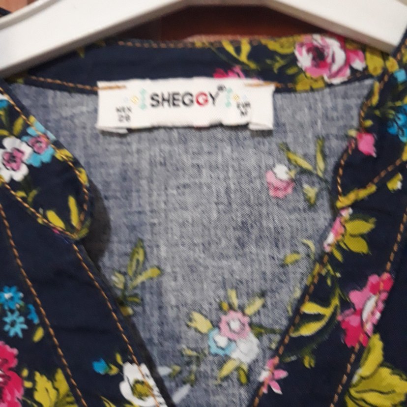 Çiçek Desenli mini elbise - Görsel 3