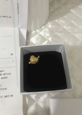 Altın Renkli Pandora Kalp Figürlü Charm - Görsel 11