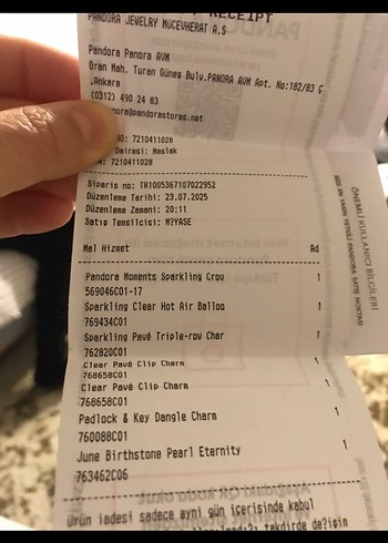 Boncuklu Altın Renkli Bohem Charm - Görsel 16