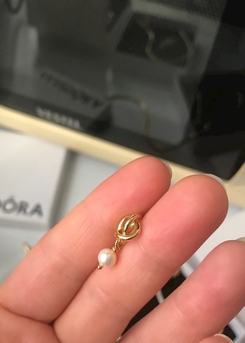 Boncuklu Altın Renkli Bohem Charm - Görsel 10