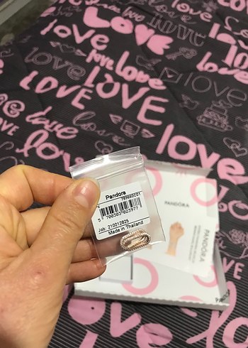 Orjinal Pandora stil halkası - Görsel 16