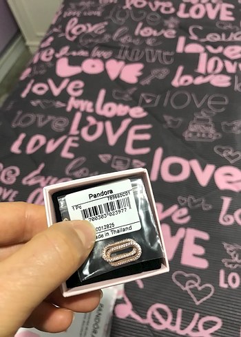 Orjinal Pandora stil halkası - Görsel 8