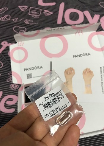 Orjinal Pandora stil halkası - Görsel 5