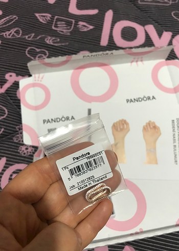 Orjinal Pandora stil halkası - Görsel 12