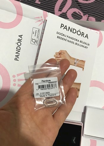 Orjinal Pandora stil halkası - Görsel 15
