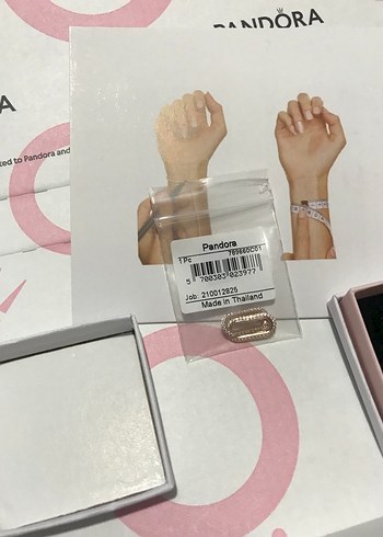 Orjinal Pandora stil halkası - Görsel 6