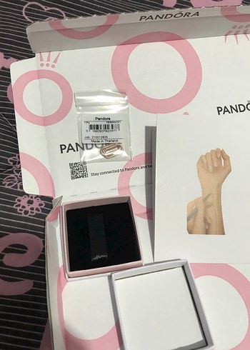 Orjinal Pandora stil halkası - Görsel 14