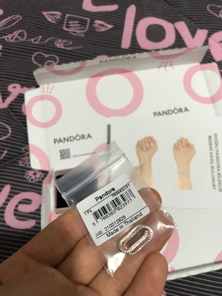 Orjinal Pandora stil halkası - Görsel 5