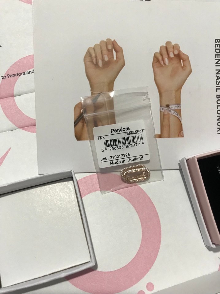 Orjinal Pandora stil halkası - Görsel 4