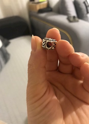 Düğmeli Yılan Desenli Bohem Kadın Yüzük - Görsel 6