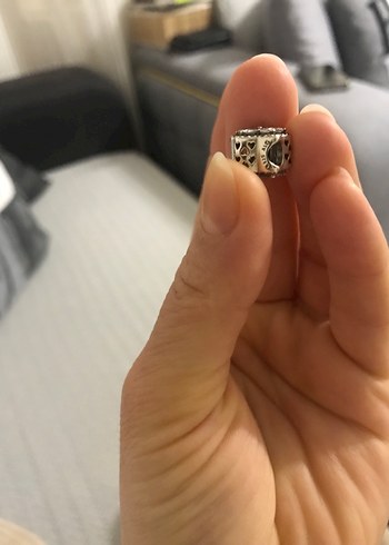 Düğmeli Yılan Desenli Bohem Kadın Yüzük - Görsel 7