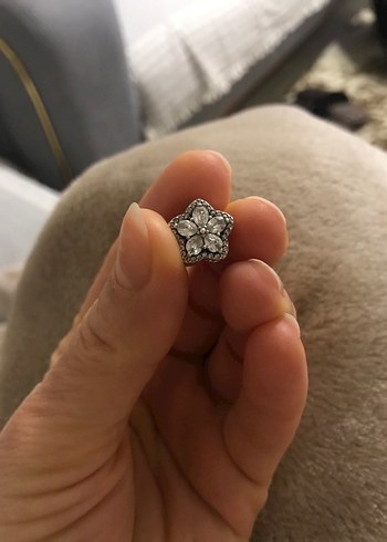 Düğmeli Yılan Desenli Bohem Kadın Yüzük - Görsel 10