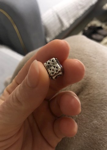 Düğmeli Yılan Desenli Bohem Kadın Yüzük - Görsel 14