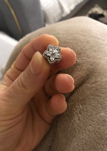 Düğmeli Yılan Desenli Bohem Kadın Yüzük - Görsel 18