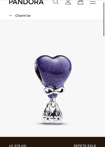 Orjinal Pandora Charm - Görsel 6