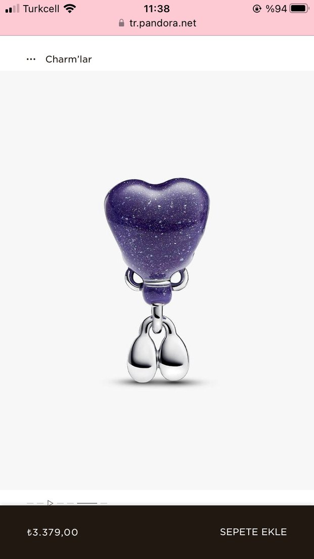 Orjinal Pandora Charm - Görsel 5