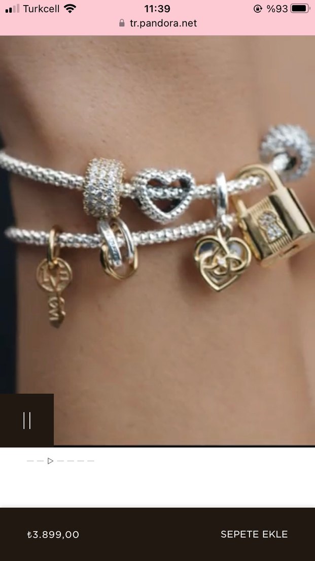 Orjinal Pandora Charm - Görsel 2